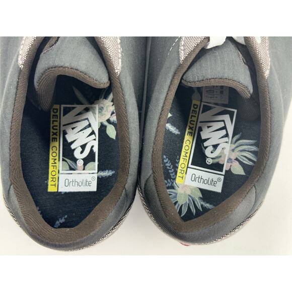 Vans Off The Wall Mens Size 11.5 Green/grey Low Top Skate Casual Sneaker 500714 - Picture 4 of 9